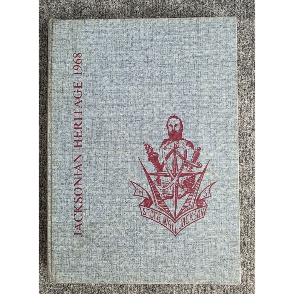Jacksonian Heritage 1968 Yearbook Stonewall Jackson High School Virginia Vtg
